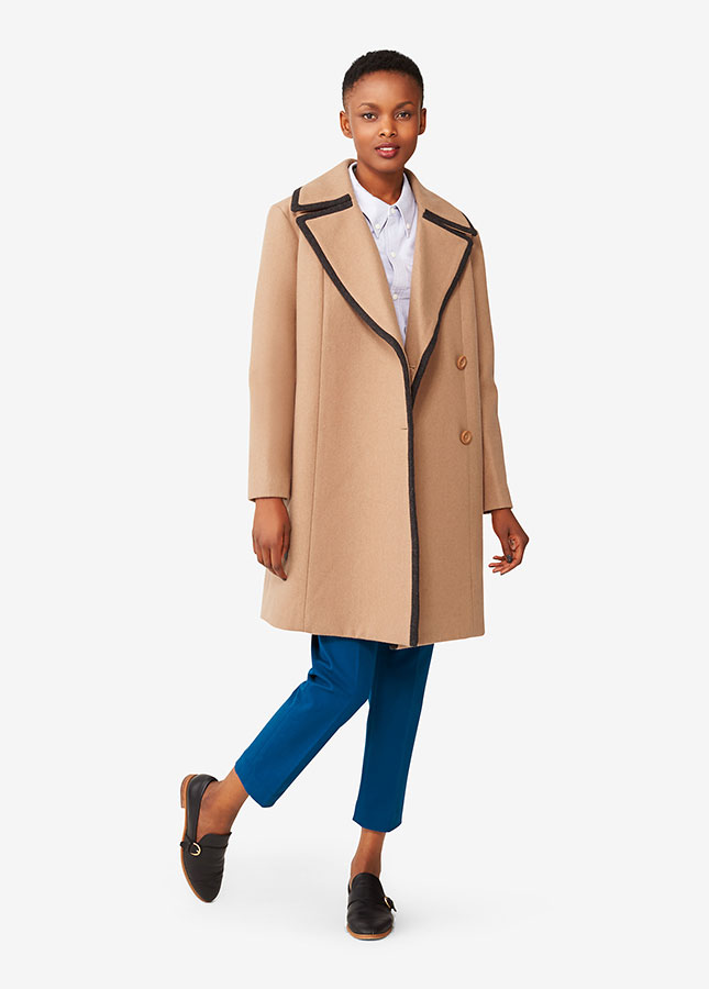 A Steal of a Deal: Kate Spade Saturday Piped Overcoat – Avec Amour, Tiffany